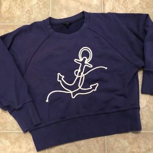 J. Crew Anchor Sweatshirt